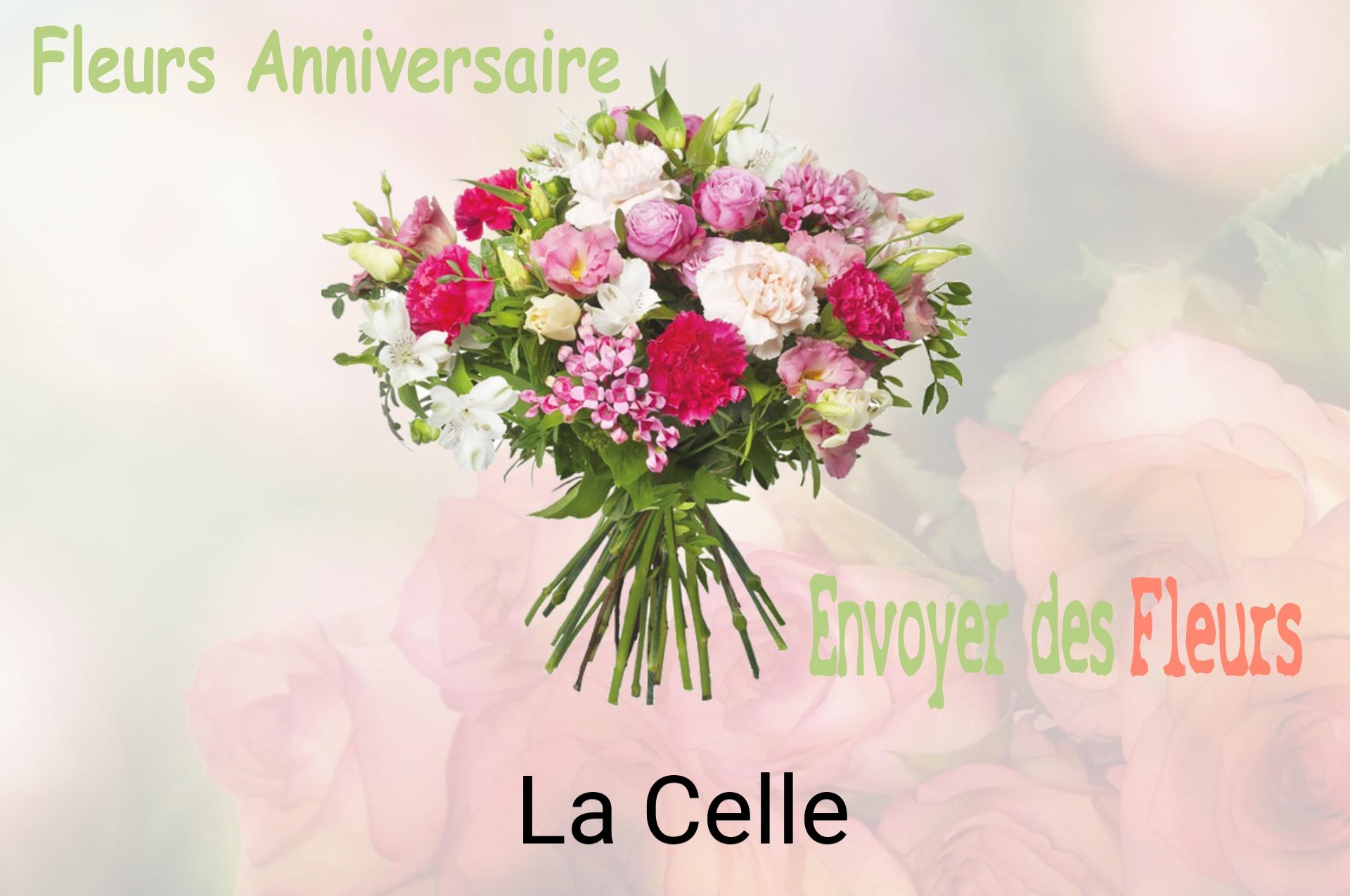 Bouquet de fleurs d’anniversaire livré à La Celle