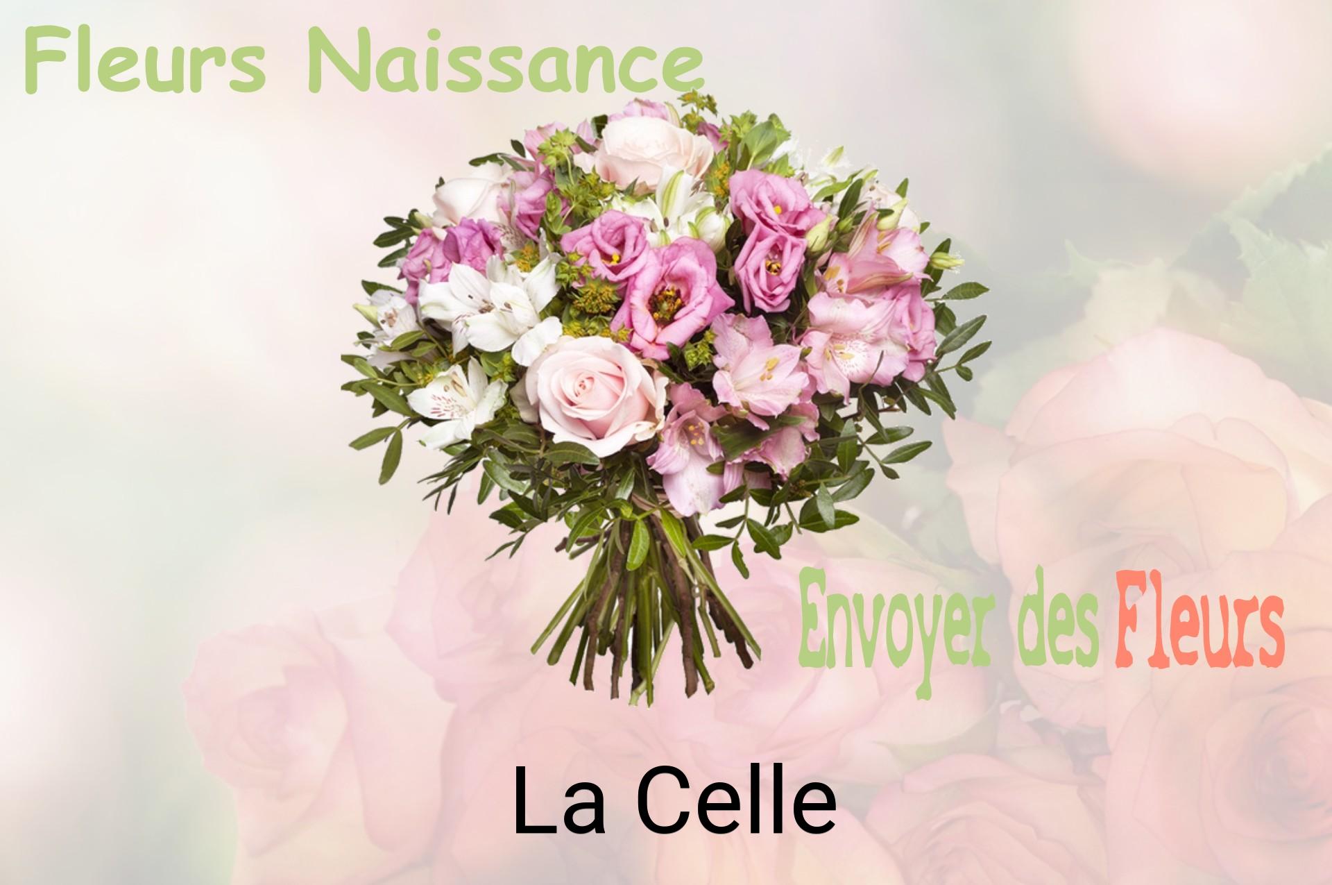 Bouquet de fleurs de naissance livré à La Celle